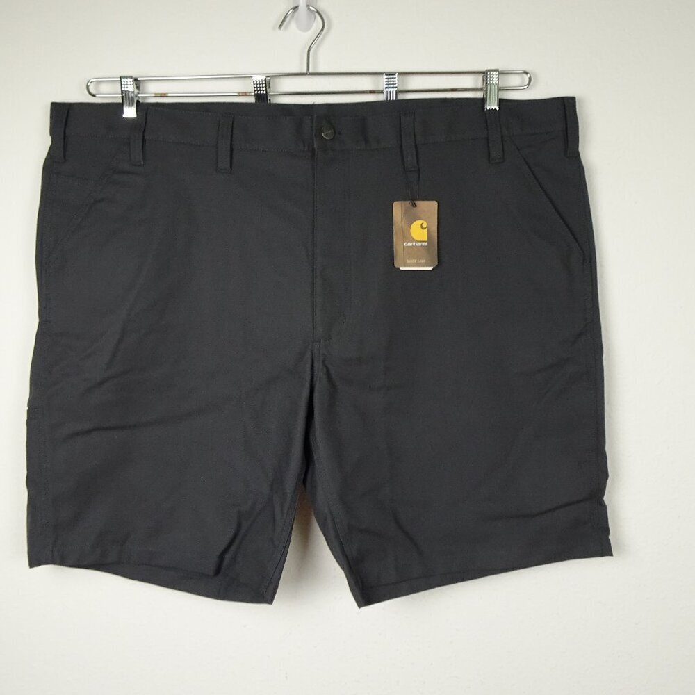 Carhartt Relaxed Fit Canvas Work Shorts Men's Size 50 Gray Rugged Professional
